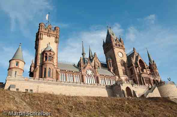 Das komplett renovierte Schlo&szlig; Drachenburg